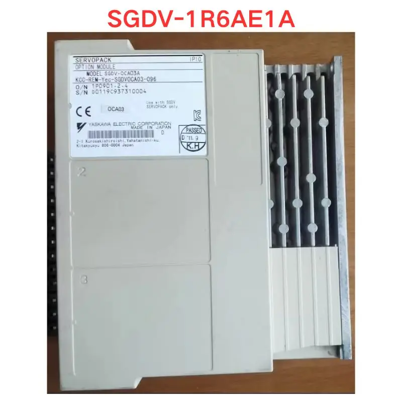 Used OEM disassembled parts SGDV-1R6AE1A drive Functional test OK