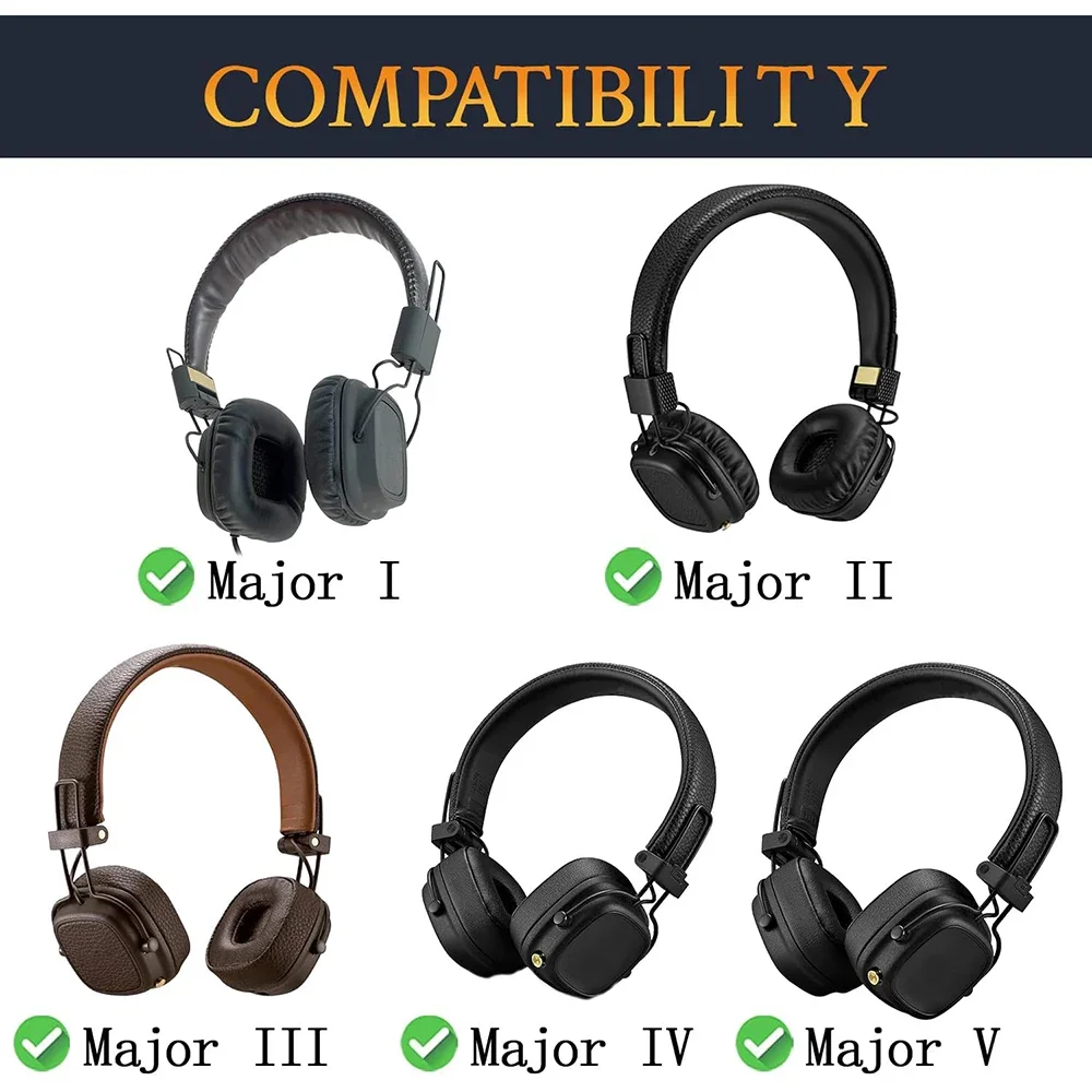 Cooling Gel Ear Pads For Marshall Major I/II/III/IV/V ANC Gaming Headphones replacement Earmuffs Ear pillows ear covers cushion