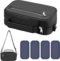 Insulin Pen Cooler Refrigeration Bag Travel Case Diabetic Medication Insulated Vial Cool Organizer with 4 Reusable Ice Packs