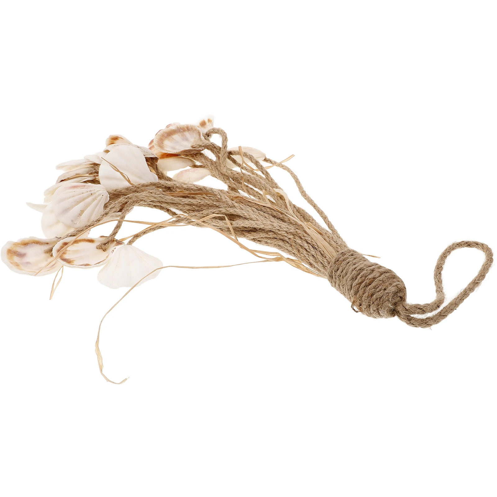 

Mediterranean Style Shell Hanging String Hemp Rope Unique Pendant Home Decor Christmas Party Decoration Rope Hanging String