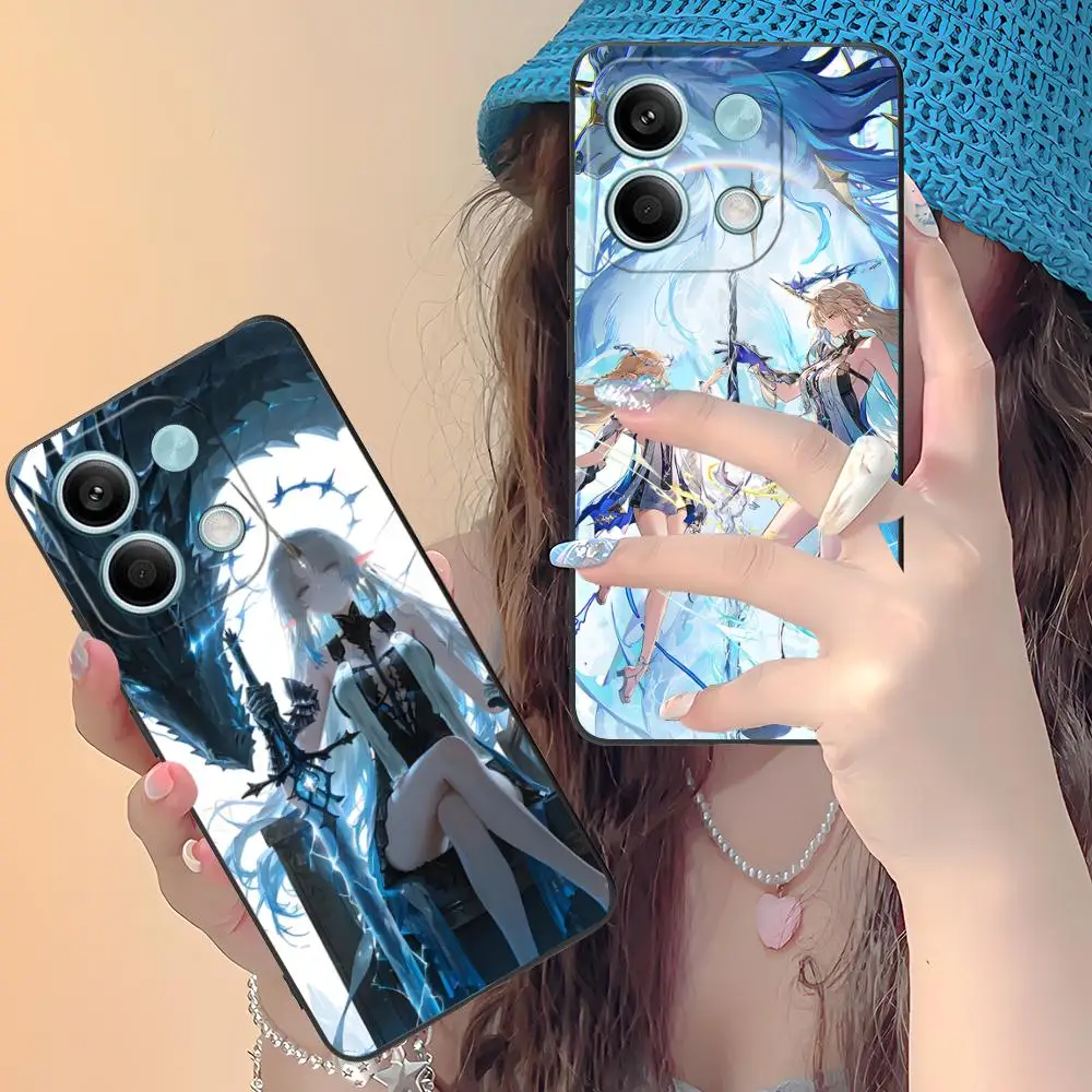 

Wuthering Waves Fleurdelys Phone Case for Xiaomi Redmi Note 14 13 12 11 A5 3 2 1 Pro Plus 4G 5G Colour Printing Protective Cover