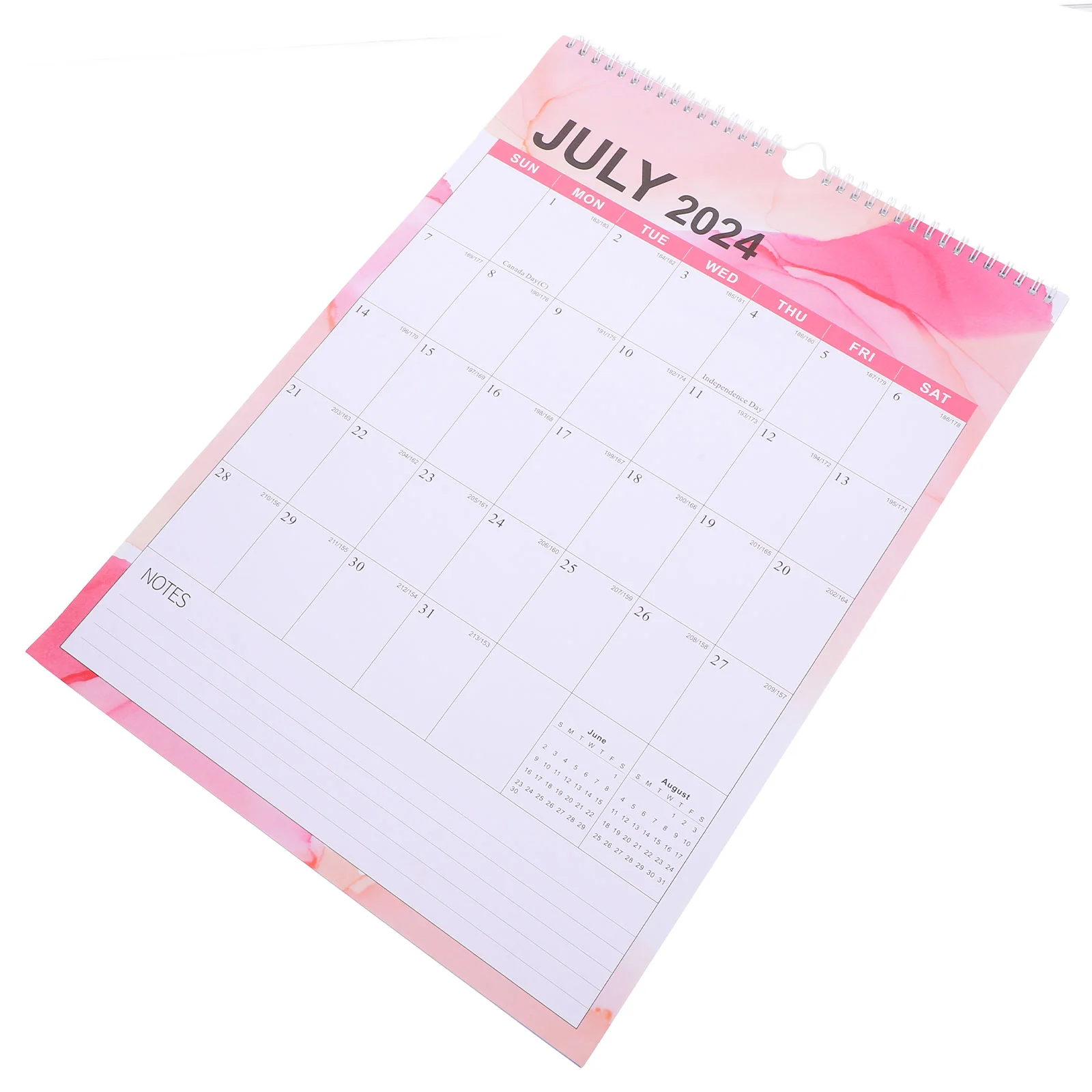 

Calendar English Wall Traditional Lunar Hanging Double Offset Paper 2024-2025 Cute