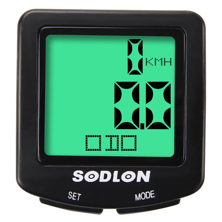 SD-571 Bicycle code watch, exercise counter, odometer, full screen luminous Chinese and English stopwatch