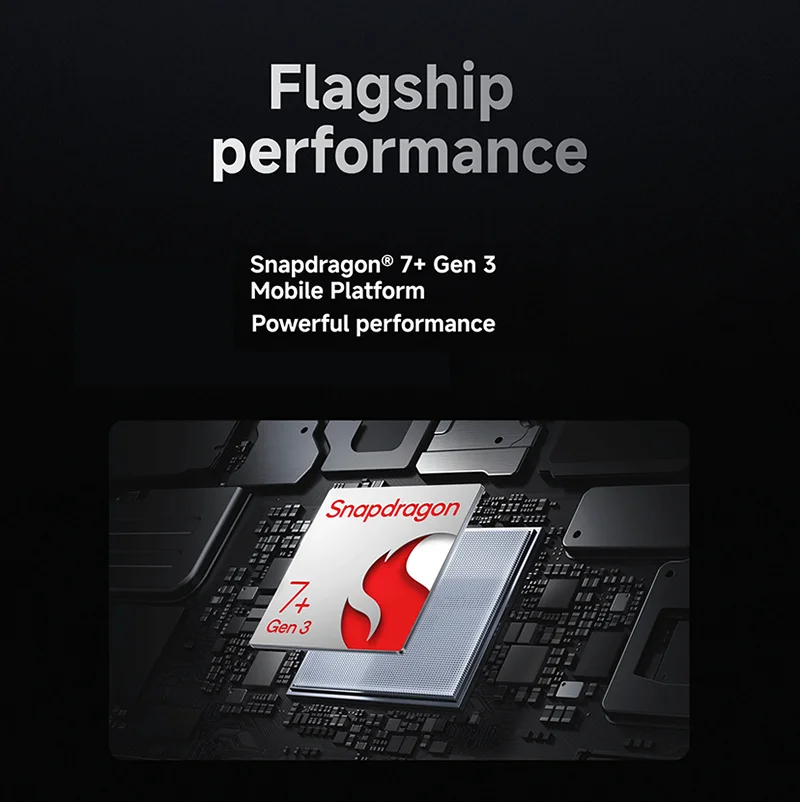 LPDDR5X + UFS 4.0*Available storage and RAM are less than the total memory due to storage of operating system and software