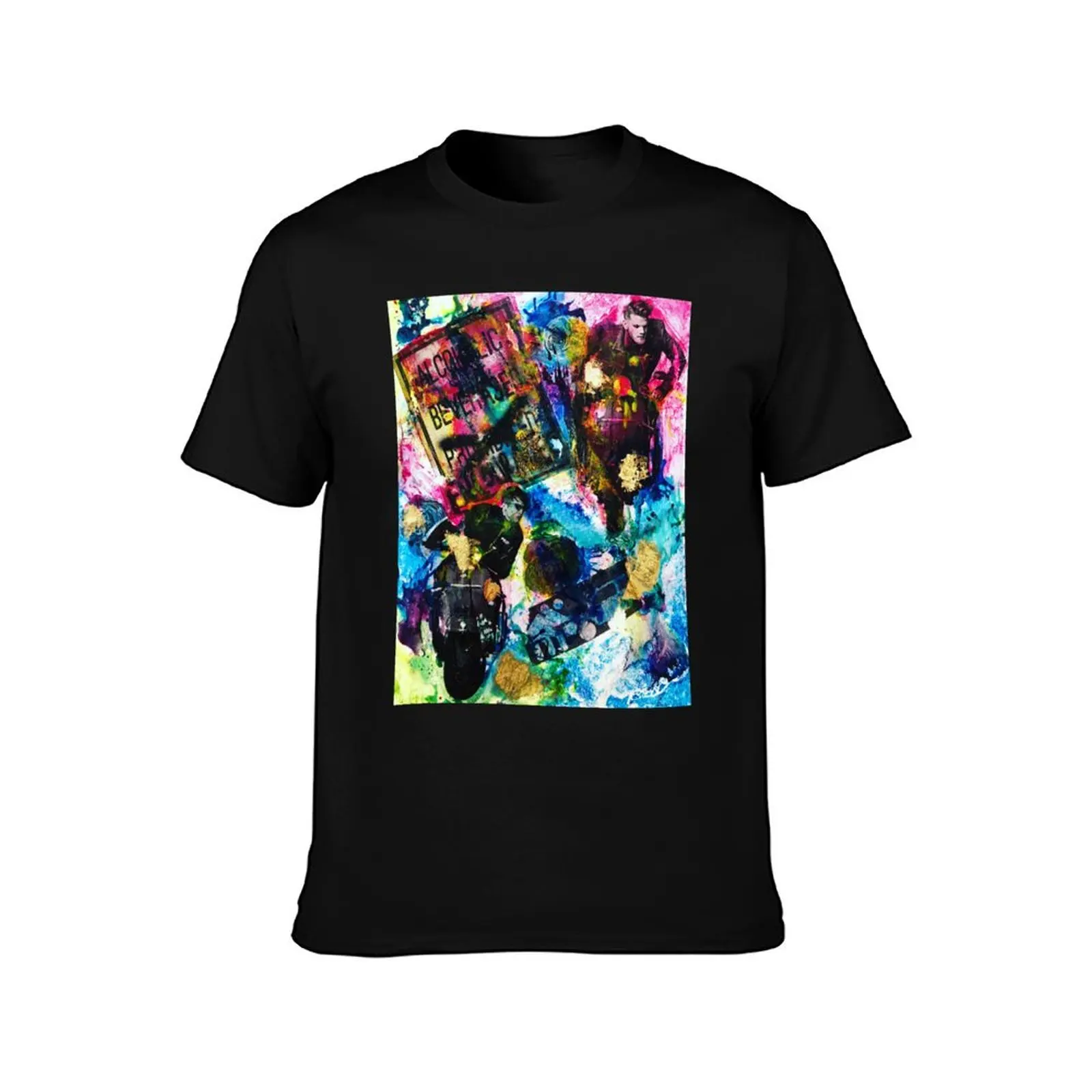 Alcoholic Beverages Encouraged T-Shirt Plus Size All Match Tee Shirt