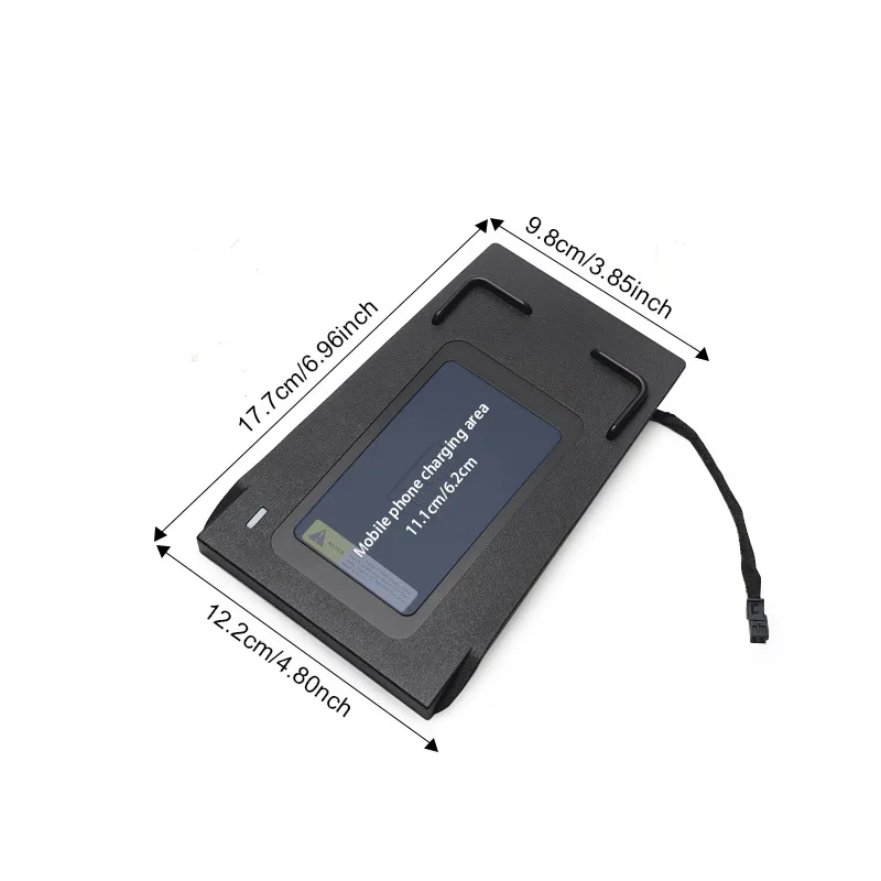 For BYD Dolphin 2021-2025 Car Wireless Charger Fast Cell Phone Charging Plate Adapter Interior Modification Accessories