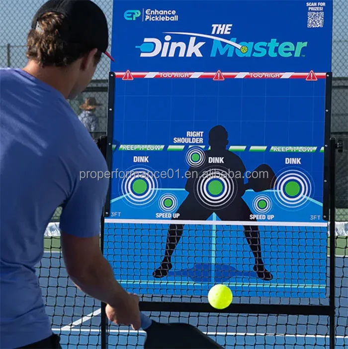 ZJW STLF Personalización de alta calidad Fábrica Venta al por mayor Pickleball Entrenamiento Dink Pad y rebote |   Bola de pared polaca y transforma Fi