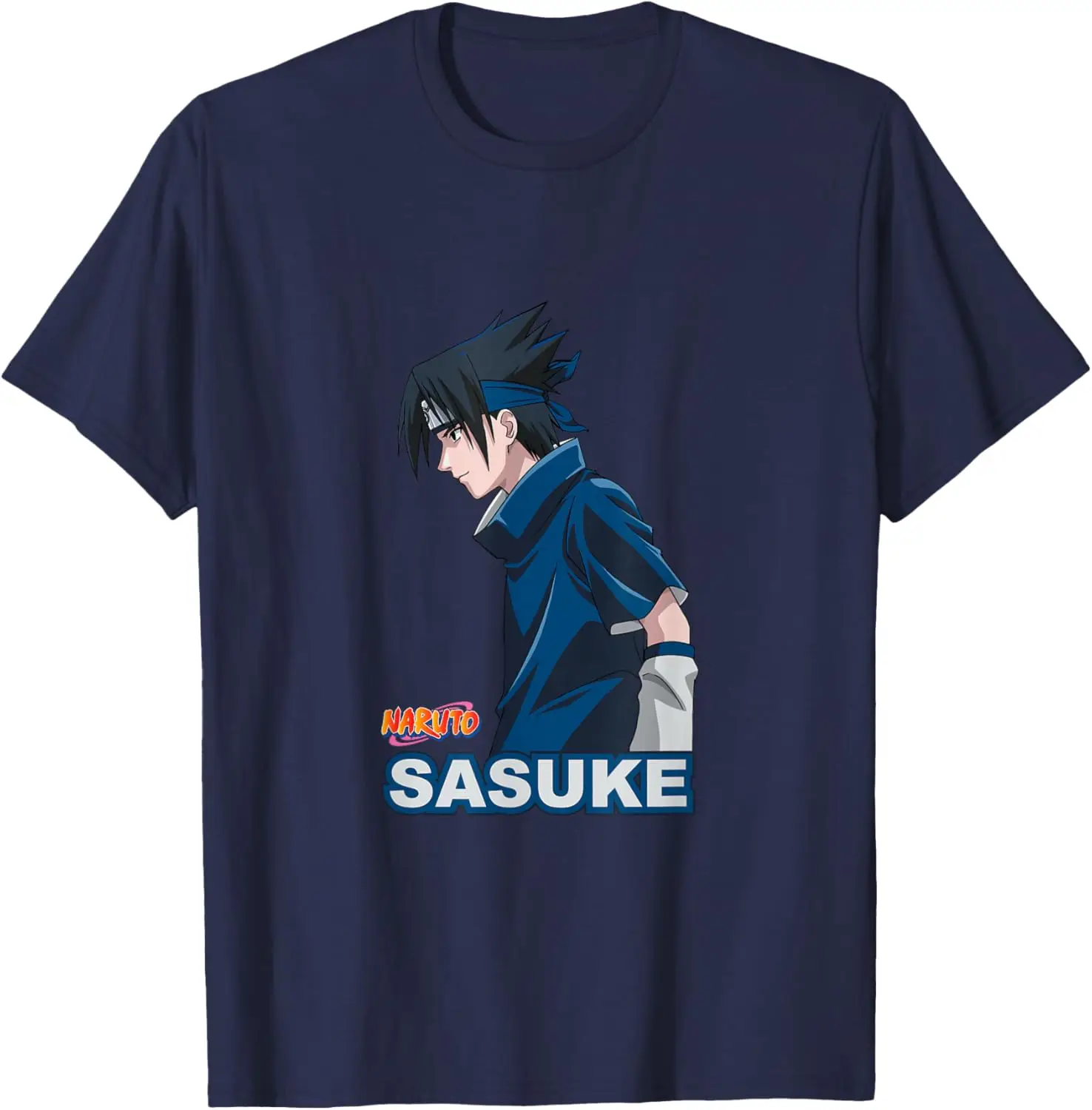Naruto Classic Sasuke Side View T-Shirt S-6XL