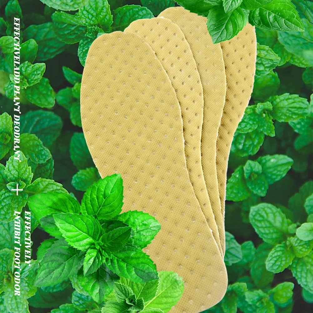 2Pairs الخيزران الفحم النعال المتاح تنفس امتصاص العرق إدراج حذاء للرجال النساء حجم 43 السفر #2