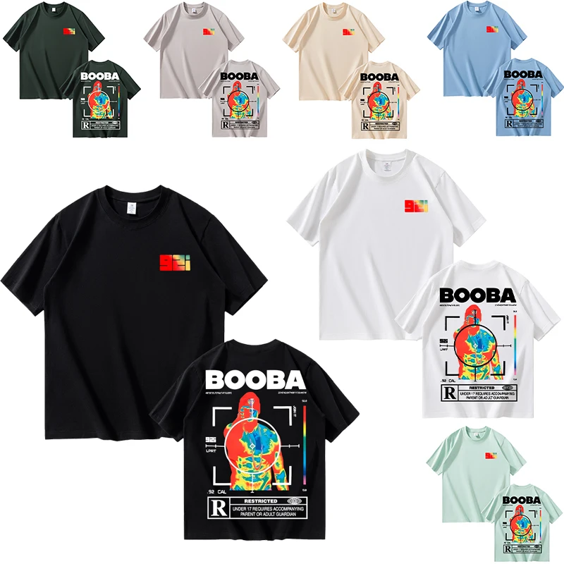 

B2O T-shirts Men Fashion 92i Printed Short Sleeve Cotton T Shirts Women Casual Harajuku Hip Hop Streetwear Tee Tops Camisetas
