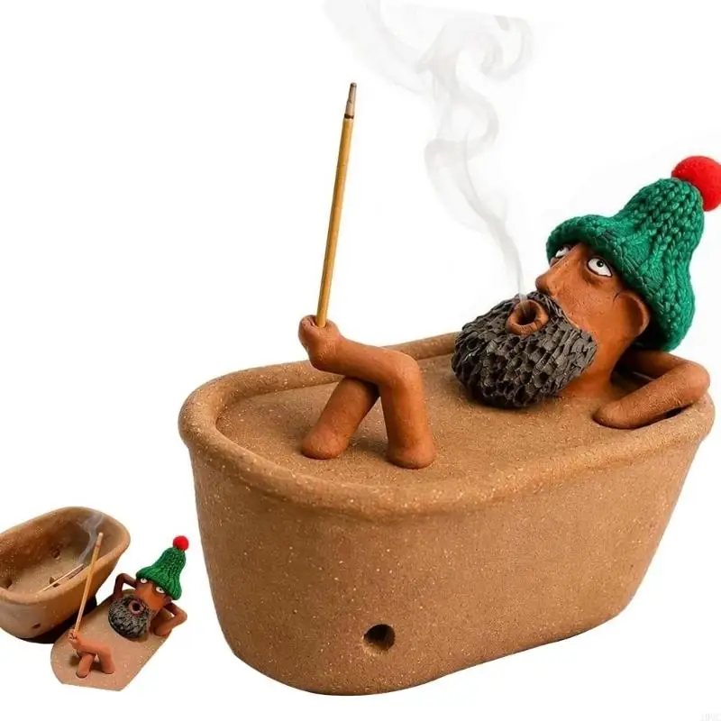 J0MC Stick-Burning Display Vessel with Removable Lid for Direct Placement