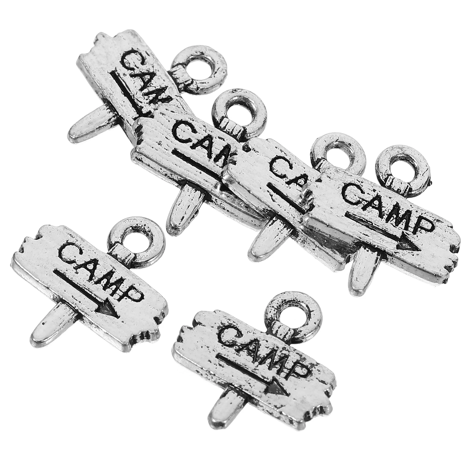 

6pcs DIY Pendant Small Alloy Jewelry Making Supplies Retro Charms for Necklace Bracelet Crafting Metal naments Accessories Mini
