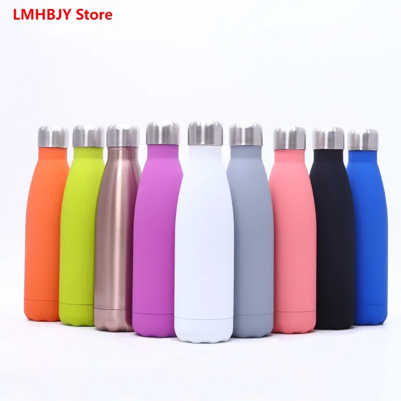 LMHBJY 304 Stainless Steel Double-Wall Insulated Vacuum Flask Thermos Bottle for Cup Outdoor Sports Drinkware Water Bottles