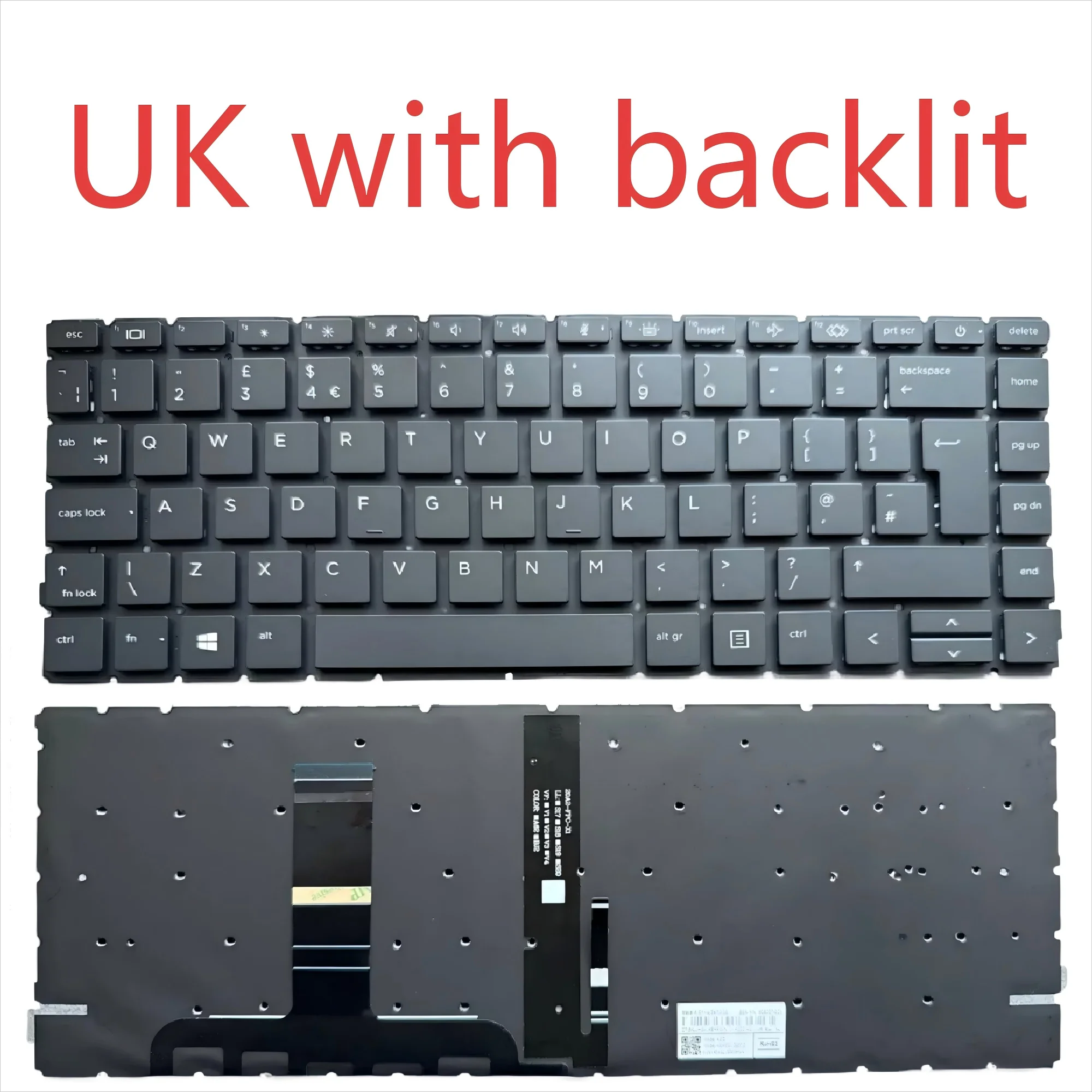 

440 G9 Великобритания/испанская клавиатура с подсветкой для HP ProBook 440 G9 G10 445 G9 G10 640 G8 645 G8 EliteBook 640 G9 G10 United kingdom