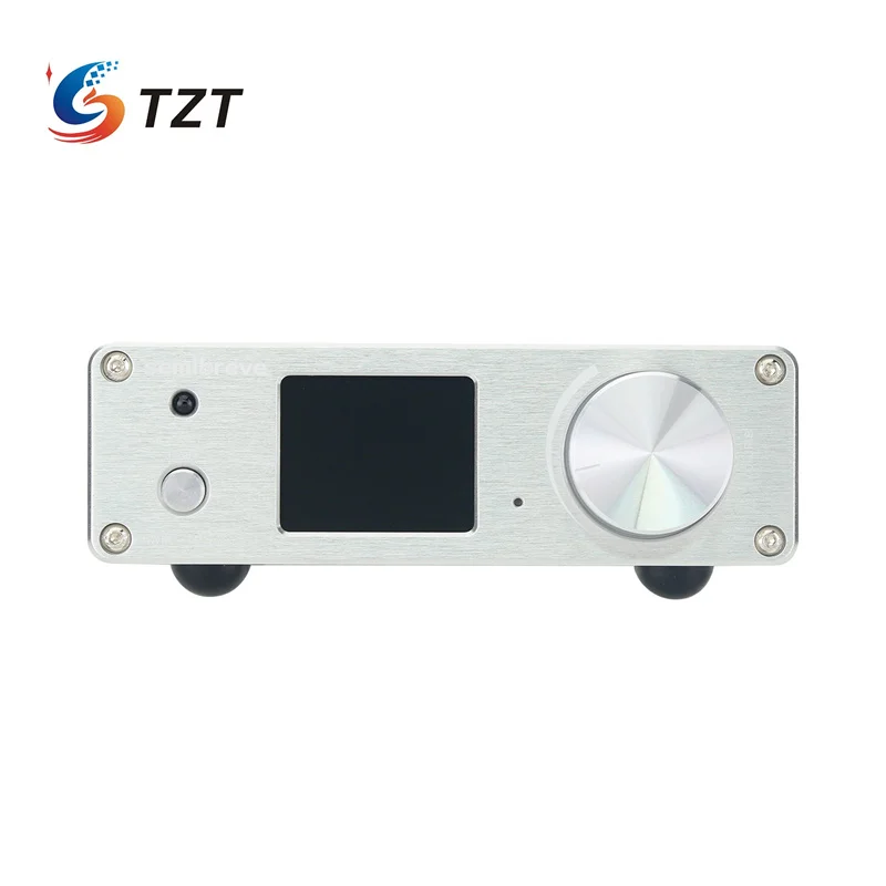 TZT Semibreve White DA10S Dual ES9038Q2M DSD512 Bluetooth 5.4 USB Audio Decoder HiFi DAC (مع/بدون بطاقة فرعية لـ Amanero)