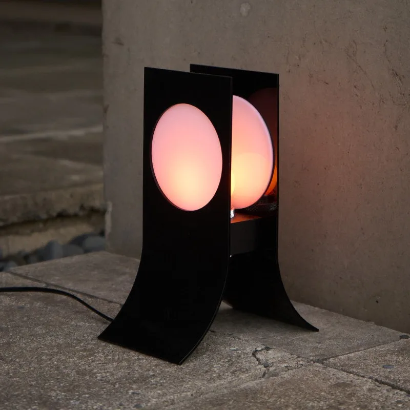 Minimalist Acrylic Ambient Light Gloaming Sunset Mood Light Modern Bedroom Decoration Nightlight Creative Desk Lamp for Gift