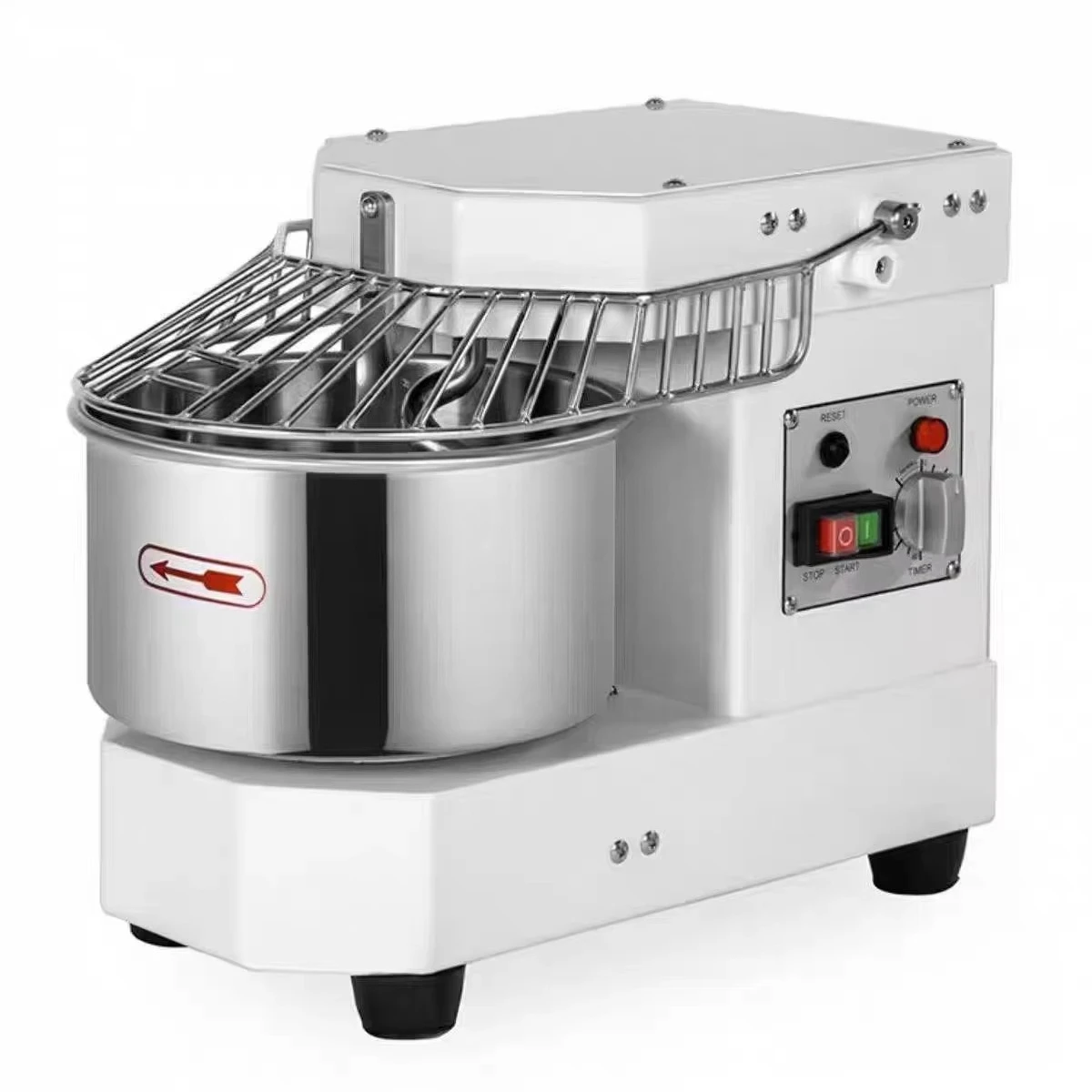 Stainless Steel Automatic Dough Mixer Multi-functional Dough Kneading Machine Tabletop Mixer