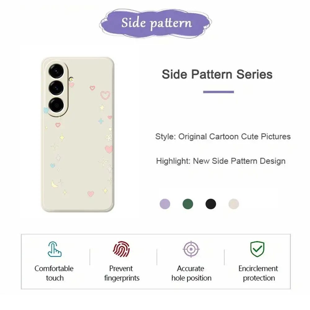 لسامسونج غالاكسي A56 A32 A23 A22 5G A32 A23 4G A55 A54 A53 A52 A51 A35 A34 A31 A25 A24 غطاء ناعم