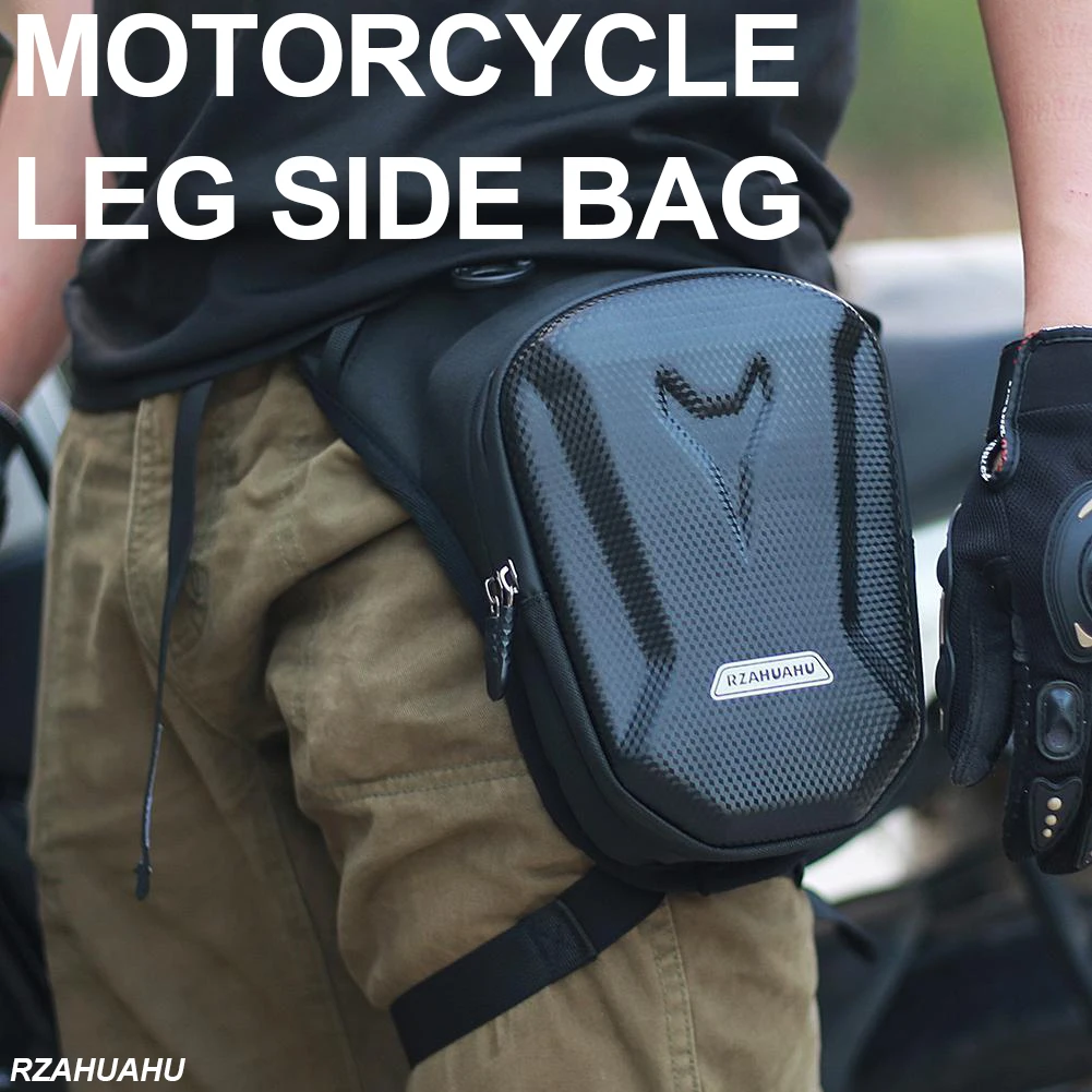 

Tactical Leg Bag Waterproof Motorcycle Waist Bag Leg Side Bags Hip Bum Pack Hard Shell Men's Backpack Outdoor Riding Cycling
