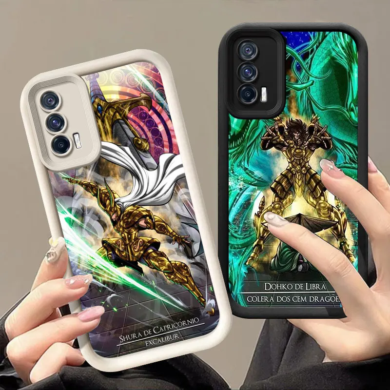 Anime Saint-Seiya Phone Case For VIVO V30 X80 X90 X100 Pro V29 V40 Y100 Y02 Y17 Y22 Y76 S Y03 Y21 Y27 Y28 Y35 Y36 Y72 Y75 Y78