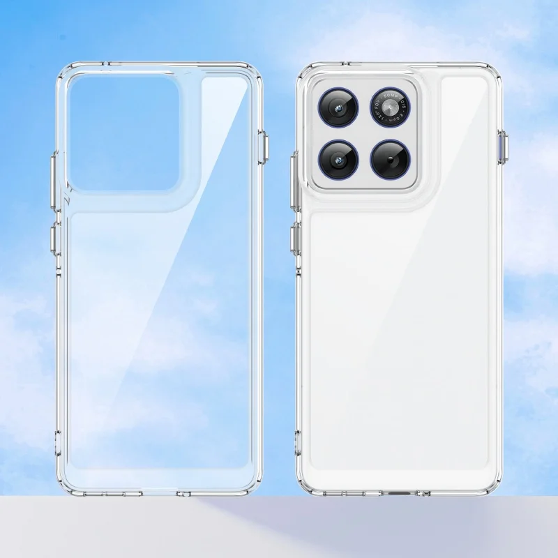 حافظة لهاتف Moto Edge 70 لهاتف Motorola Moto Edge 70 Capas مقاومة للصدمات درع خلفي شفاف اللون شفاف لهاتف Fundas Moto X70 Air #4