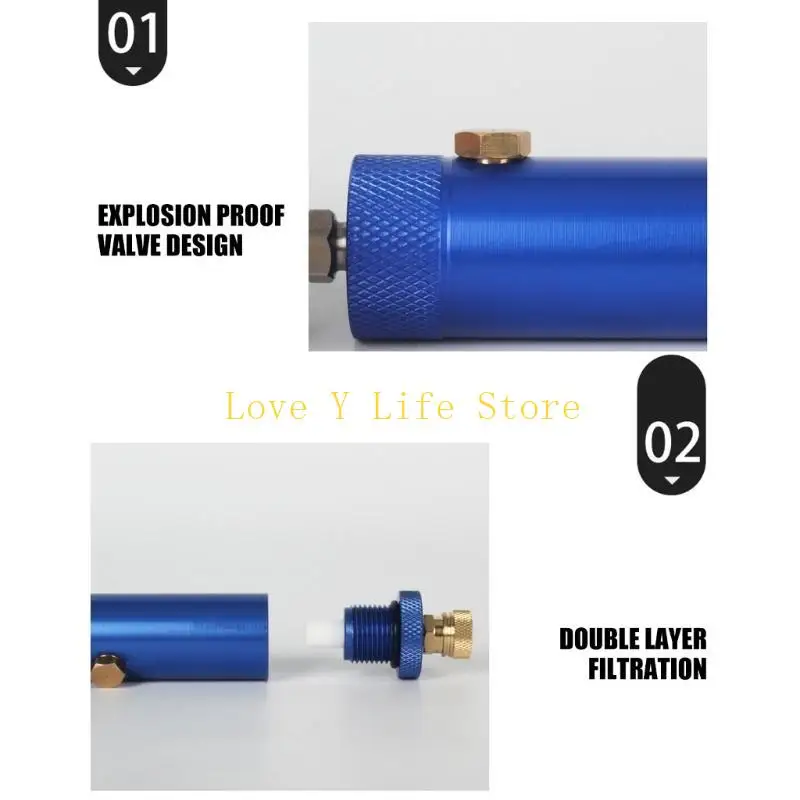 L74C Water & Oil Separator Regulator 30Mpa High Pressure Air Filter Diving Separator