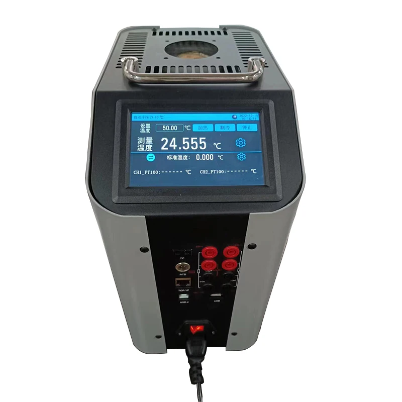 Smart Portable Dry Block Temperature Controller Calibrator High Performance Touch-Screen -20C-150C Industrial Use OEM