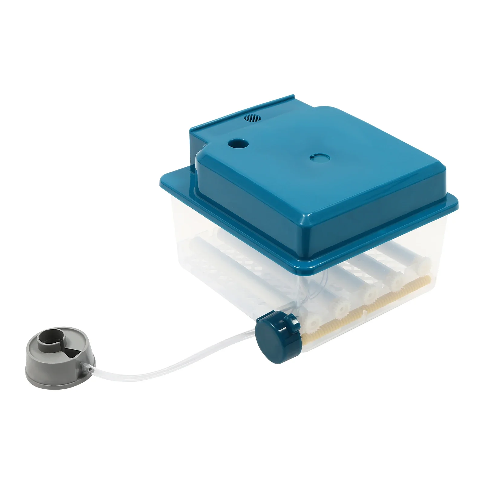 صندوق تربية 16 بيضة، حاضنة LED للدجاج، آلة تربية البيض، آلة تربية أوتوماتيكية بالكامل للمختبرات والمزارع