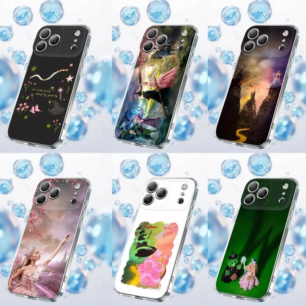

Film W-Wicked Bad Witch Phone Case For iPhone 17,16,15,14,13,12,11 Plus,Pro,Max,Plus,E,SE4,Air,Mini Transparent