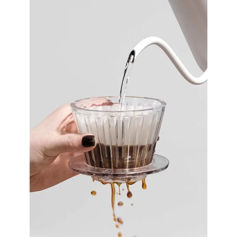 Pour-over coffee set accessories, drip coffee machine, drip cup, portable travel camping coffee drip filter