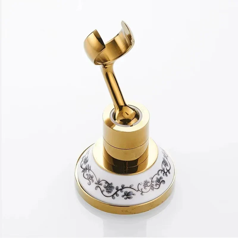 Handheld Shower head Holder Bracket Wall Connector Wall Outlet Elbow Wall Mounted Shower Head Support Bathroom Hardware