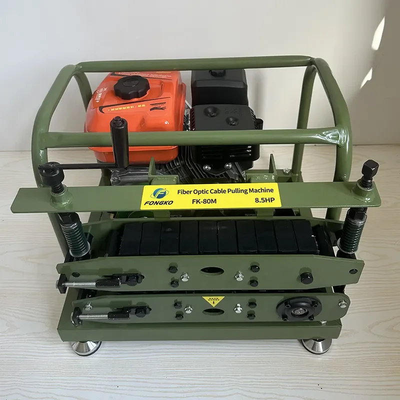 

FONGKO FK-80M Fiber Optic Cable Puller Traction Machine with Duct Rodder