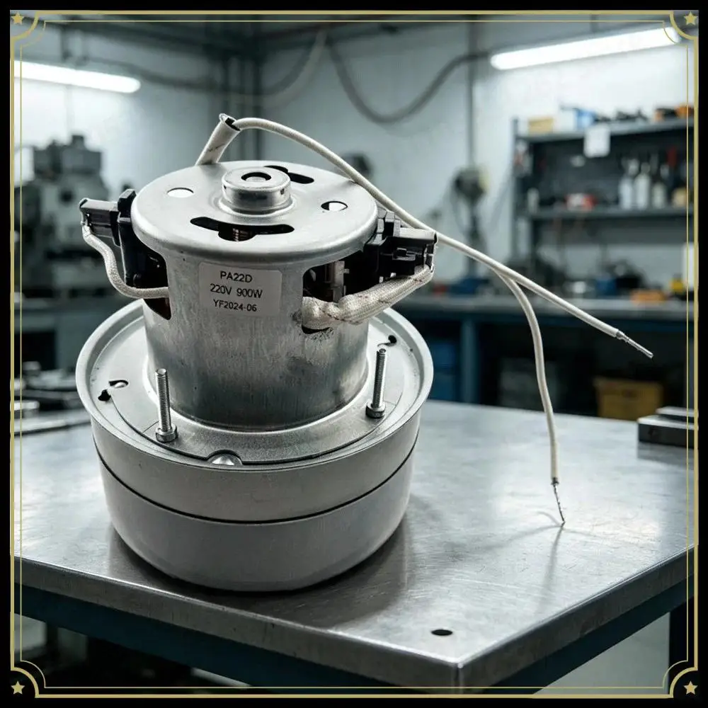 PA22D Thread Trimmer Motor 900W Copper Wire Double Layer Heavy Duty Suction Motor for Garment Lint Remover Machine