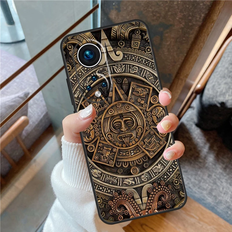 Mayan Calendar Case For Honor 90 70 50 Lite Magic 5 Pro Cover For Honor X8 X9 X7 X8a X9a X7a X6a X9b 9X 8X