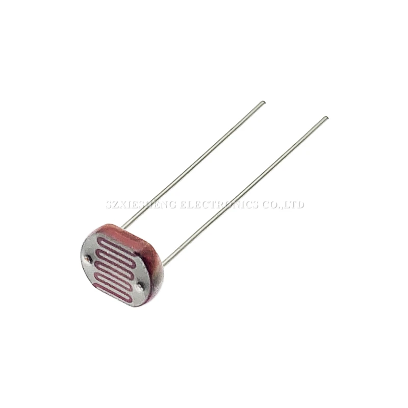 المقاوم المعتمد على الضوء ، المقاومة الكهروضوئية ، CDS Photoresistor ، 12516 ، 12528 ، 12537-1 ، 12537-2 ، 12539 ، 5 قطعة