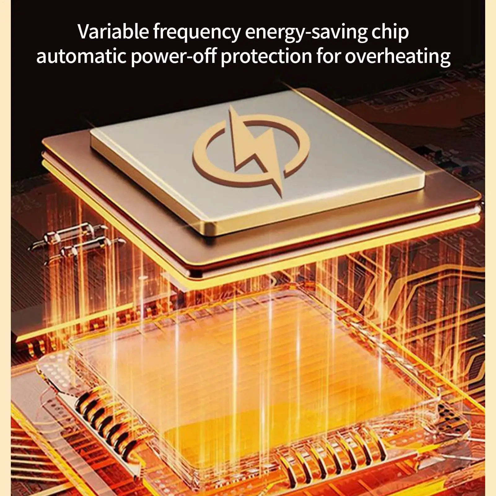 

Space Heater 180 Degree Rotatable Room Heater With Remote LED Display Overheat Protection Warmer With Timer Function For Indoor