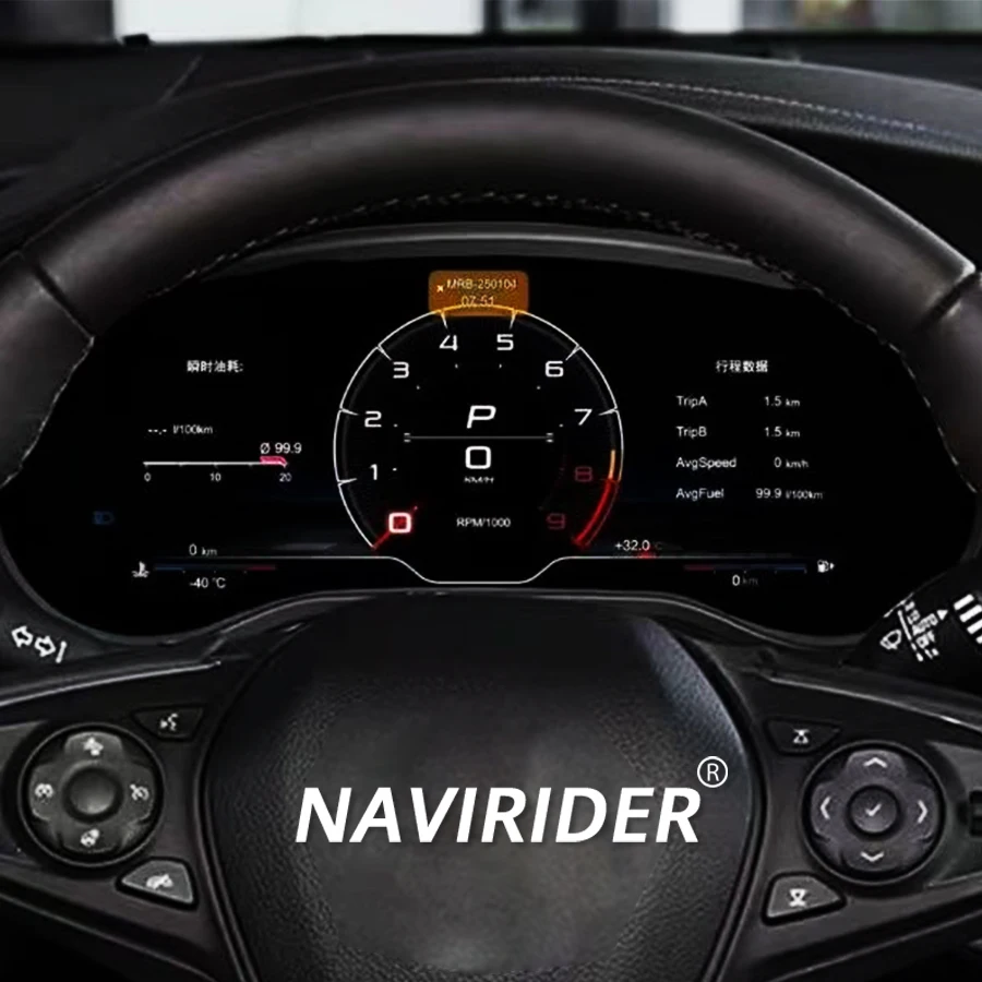 

Смарт-панель приборов (виртуальный кокпит) с CarPlay для Buick Envision 2014-2021, 1920*720, новая улучшенная версия