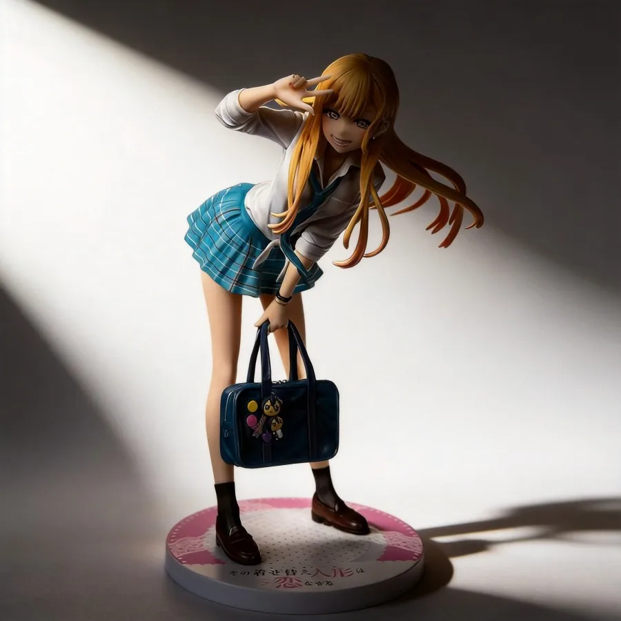 

Anime Style Beautiful Girl Marin Kitagawa Anime Model Figure from My Dress-Up Darling - 21cm Collectible Model