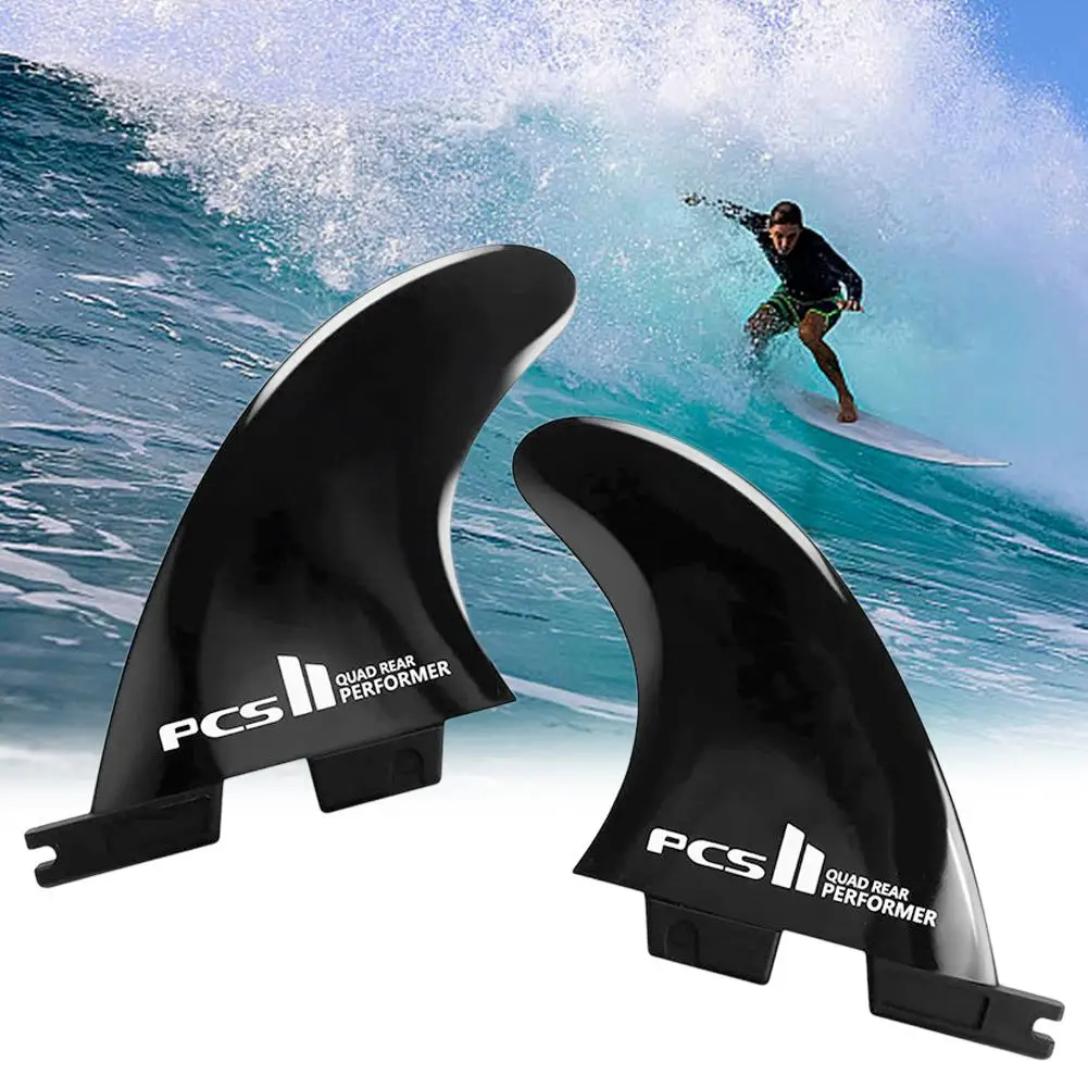 

Dual Tab II Medium Performer Fiberglass Reinforced Fins 2/3/4/5 Black (3 Thruster Fins Fins) Dual Surfboard Blue Tab Polyme D8Z9