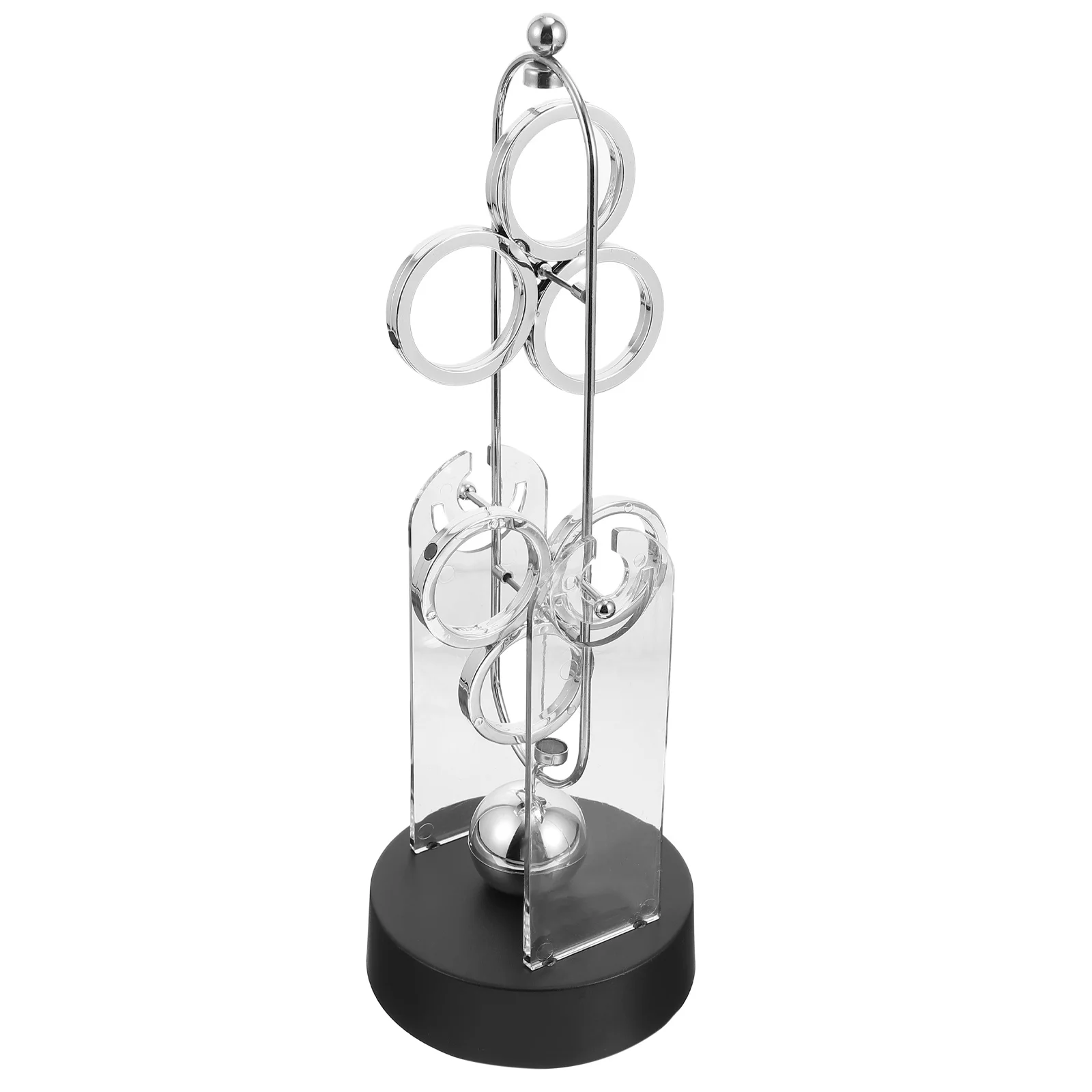 

1pc Pendulum Physical Balance Ball Perpetual Motion Instrument Desktop Decoration For Home Office Science Gift