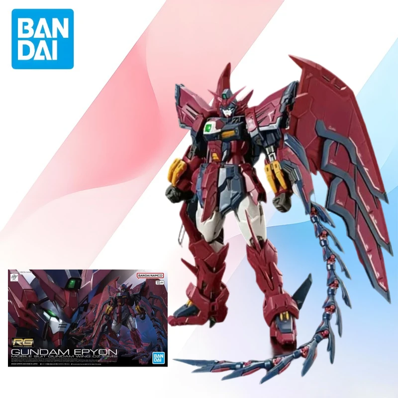 

Low price New In Stock BANDAI Original Box RG 1/144 OO GUNDAM EPYON Action Figure Model Toy Gift for Kids Foam Box Packaging