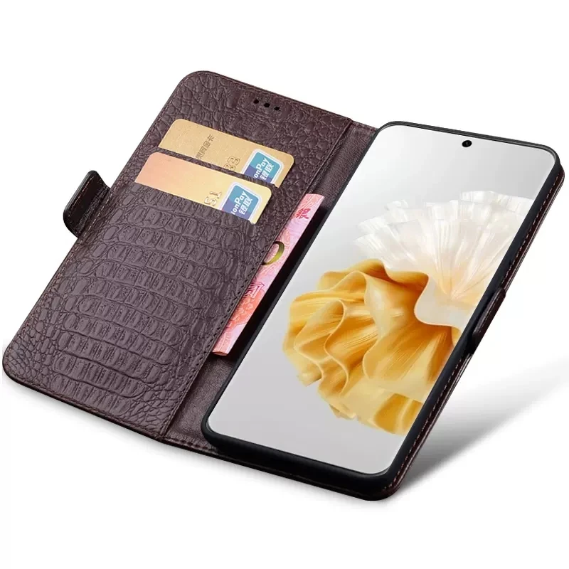 Wallet Case with Card Slots Cover for Huawei P60 P60Pro Phone Case Business Flip Magnetic Bag for Huawei P60 PRO Funda Skin