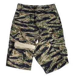 Pantaloni WW2 US Pantaloni mimetici Tiger Spot per uomo WW2 Vetnam War Camo Cargo Abbigliamento outdoor, Pantaloni sportivi da allenamento TCU retrò