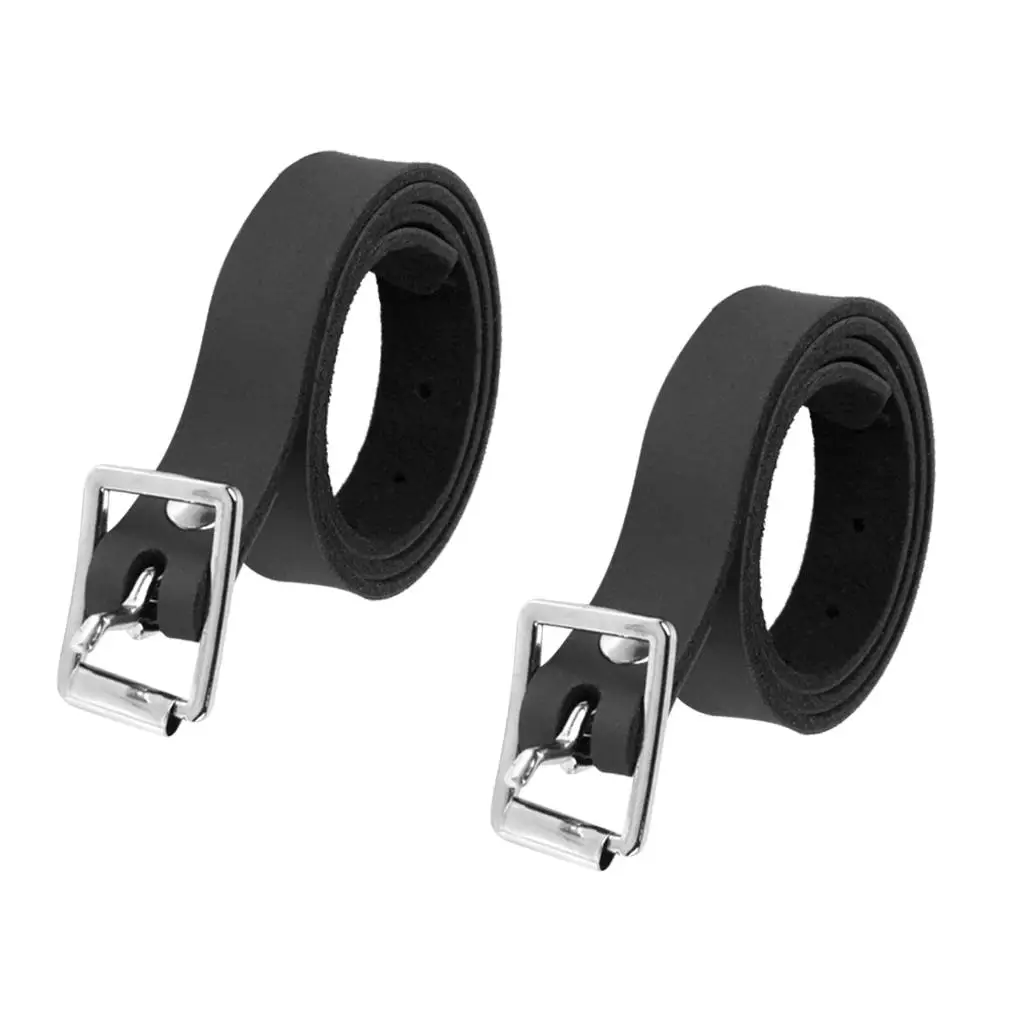 Horse Saddle Strap Cow Hide Buckle Equestrian Mount Accessories Formal Leather for Horse Riding
