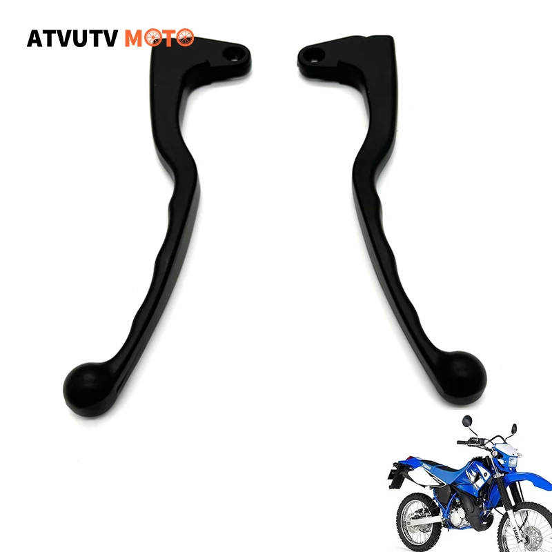 1 Pair Motorcycle Handle Clutch Brake Lever For Yamaha DT125 DT MX 100 125 175 360 400 RD 125 200 250 350 400 Lever