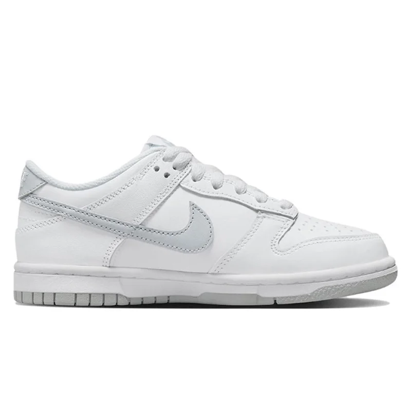 Nike Dunk Low Men Women Skateboarding Shoes Classic Unisex Sneakers White Gray