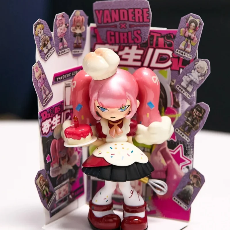 

In Stock Original Yandere Girls V3 Parasitism Identity Series Blind Box Desktop Decoration Girl Birthday Gifts Surprise Cute Toy