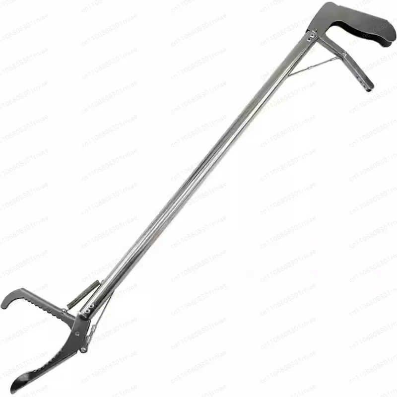 Professional Snake Tongs, Heavy Duty, Metal Clamp, Grabber, Wide Jaw Catching, Foldable Handling Tool, 1.2m