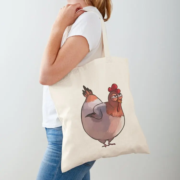 

I really hate that chicken Tote Bag hand bag tote bags aesthetic Shopper Cloth bag