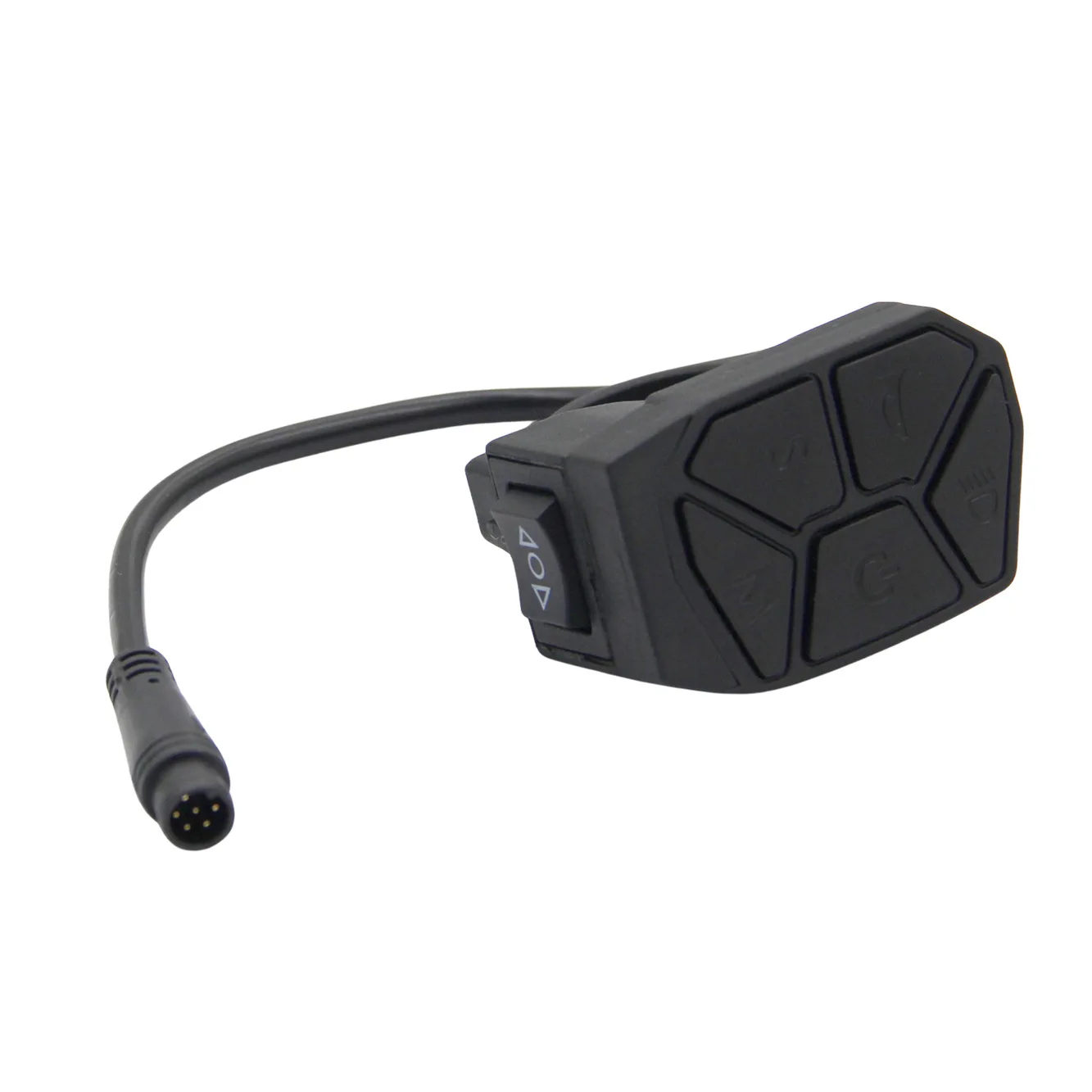 

Scooter Spare Parts Seven-function Switch Horn Headlight Turn Signal Integrated Switch 6-pin Waterproof Interface